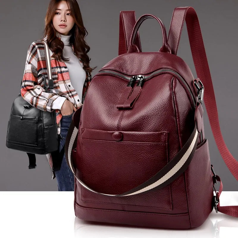 Women s Leather Backpacks