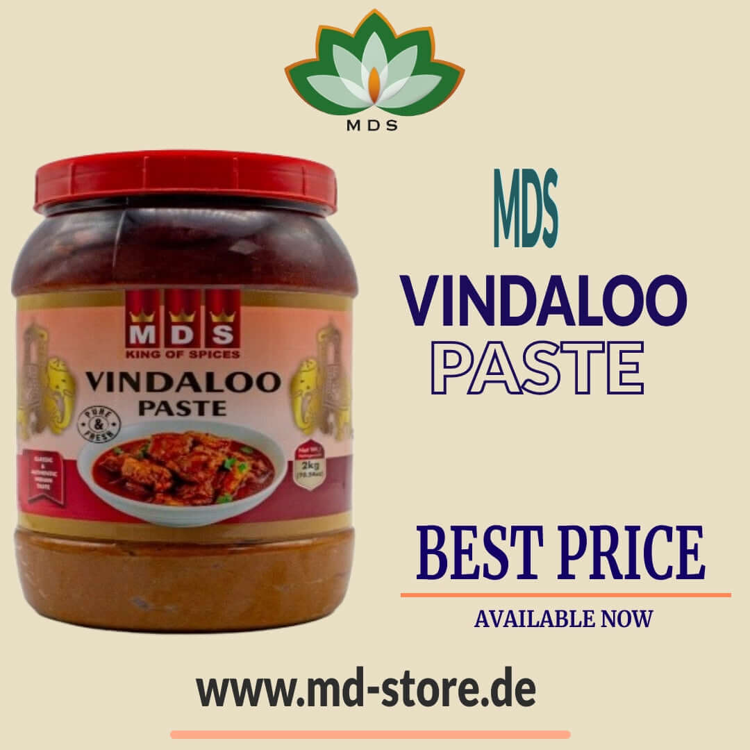 Vindaloo paste available now at Md-Store, an online Indian grocery store in Germany.