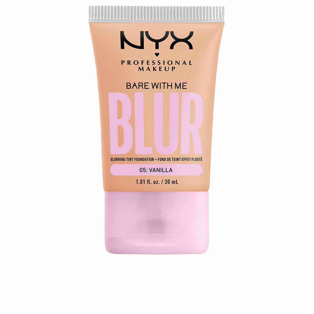 Fond de Ten Fluid NYX Bare With Me Blur Nº 05-vanilla 30 ml-0