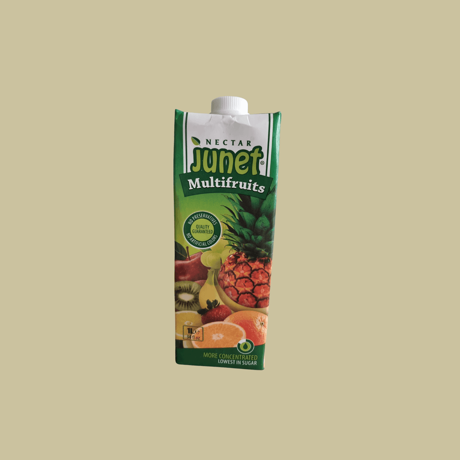 Nectar Junet Multifruits - 1Litre is a delicious blend of naturally-sourced fruits, with a high content of 10 essential vitamins and minerals. This nutritious, energizing drink is packed with multiple fruit flavors, providing an enjoyable blend of taste and health benefits.