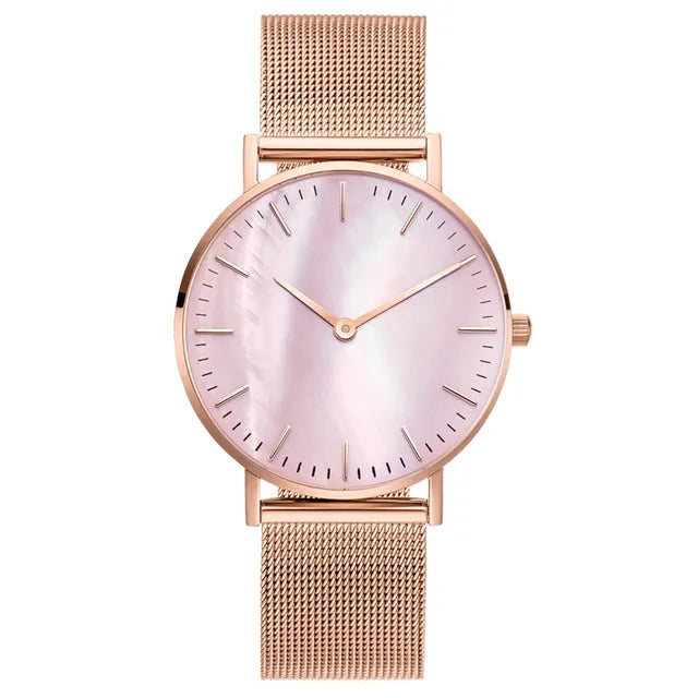 Luxusmarke Roségold Uhr