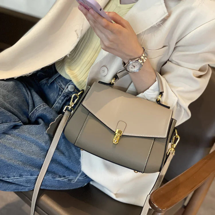 Chic Leather Crossbody Bag