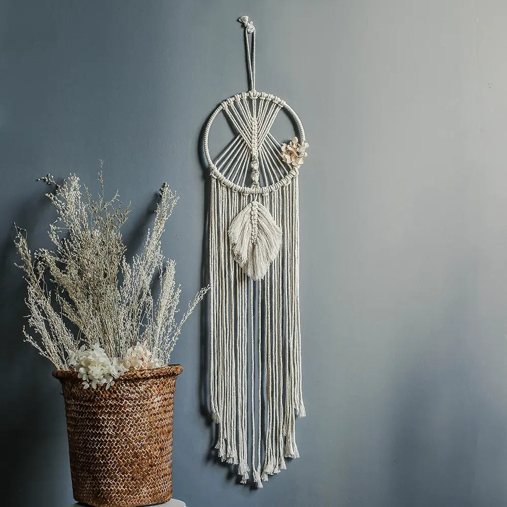 Nordic Style Macrame Dreamcatcher