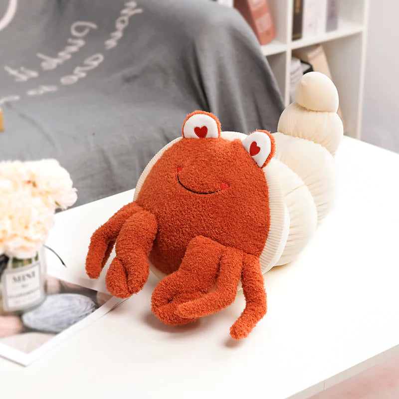 Cuddly Hermit Crab Plushie – Adorable Kids' Toy for Endless Snuggles!