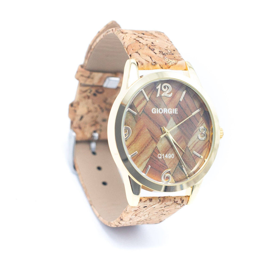 Natural watch with a unisex design WA-363-0