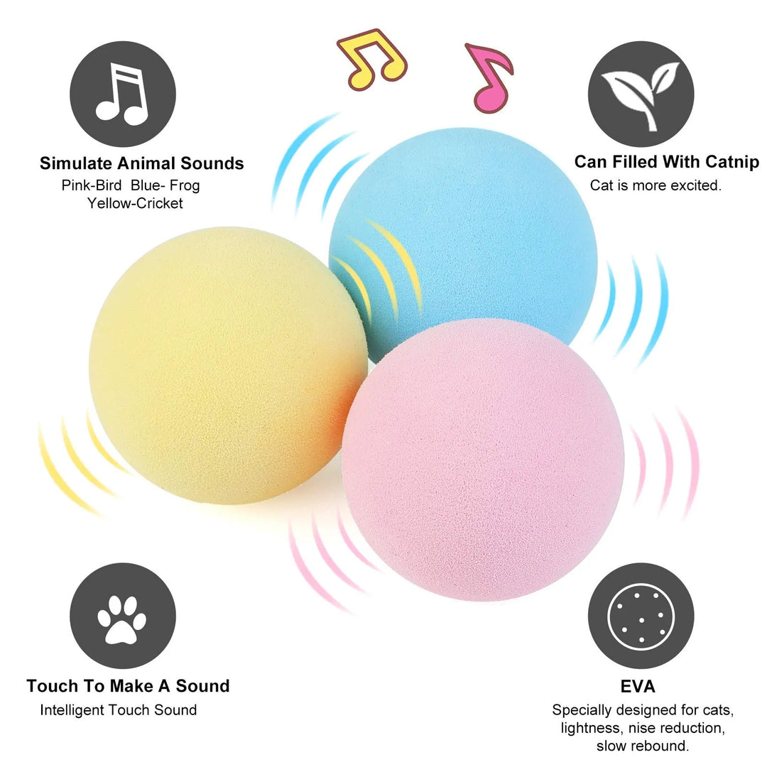 Interactive Ball Catnip Cat Training Toy