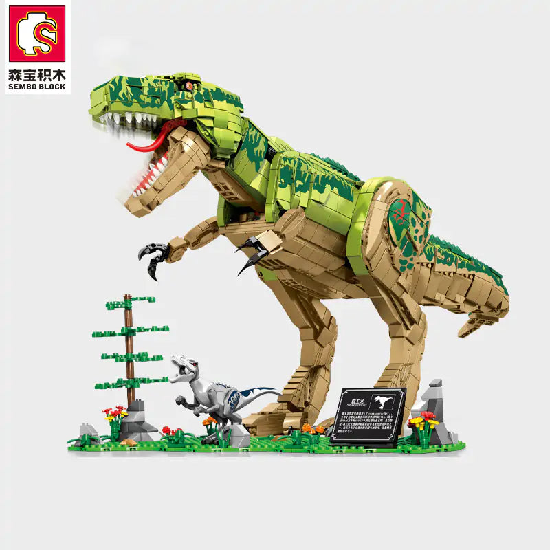 SEMBO BLOCK Tyrannosaurus Rex Dinosaurier Bausteine ​​Spielzeug