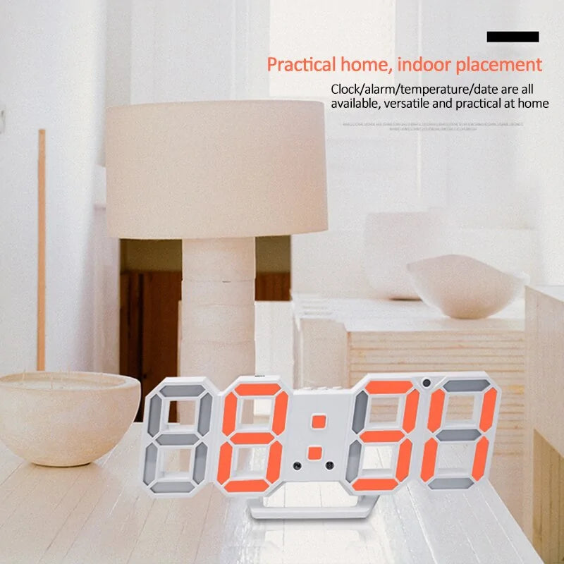 Digital LED Wall Clock