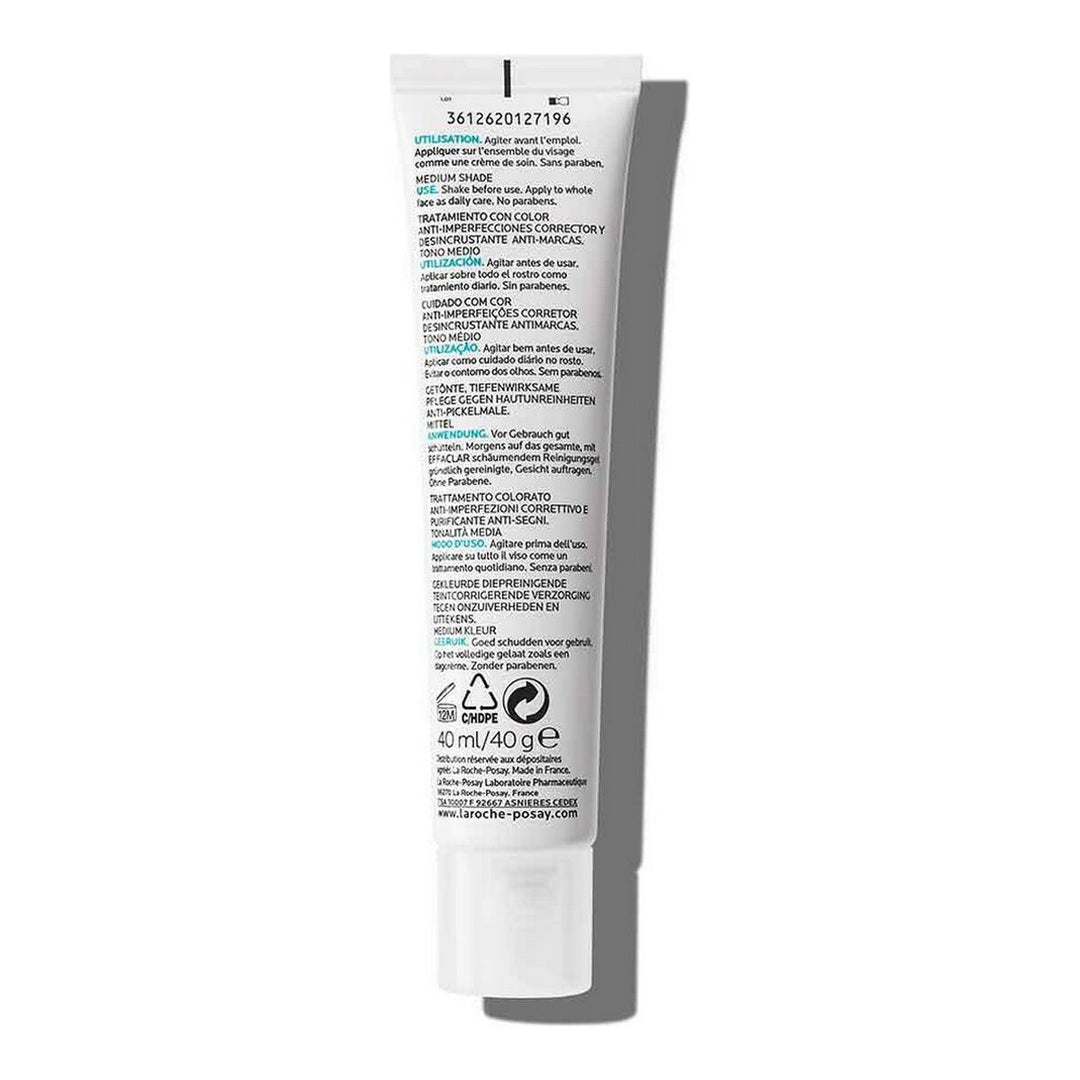 Cremă Corectoare cu Textură Îmbogățită Effaclar Duo Tono Medium La Roche Posay 12341025 40 ml-1