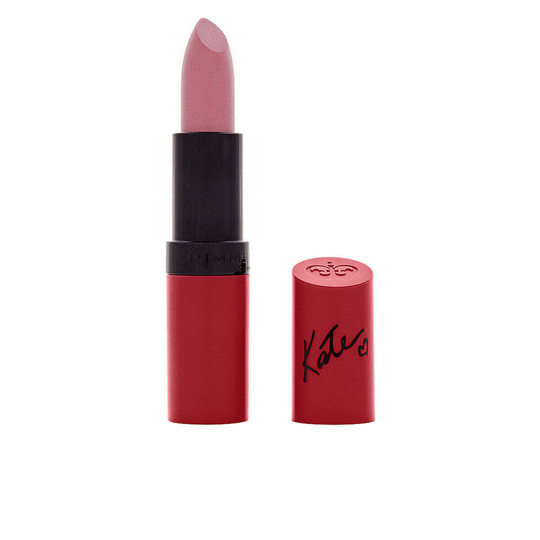 Batom Rimmel London Lasting Finish Matte by Kate Moss 101-Pink Rose (4 g)-0