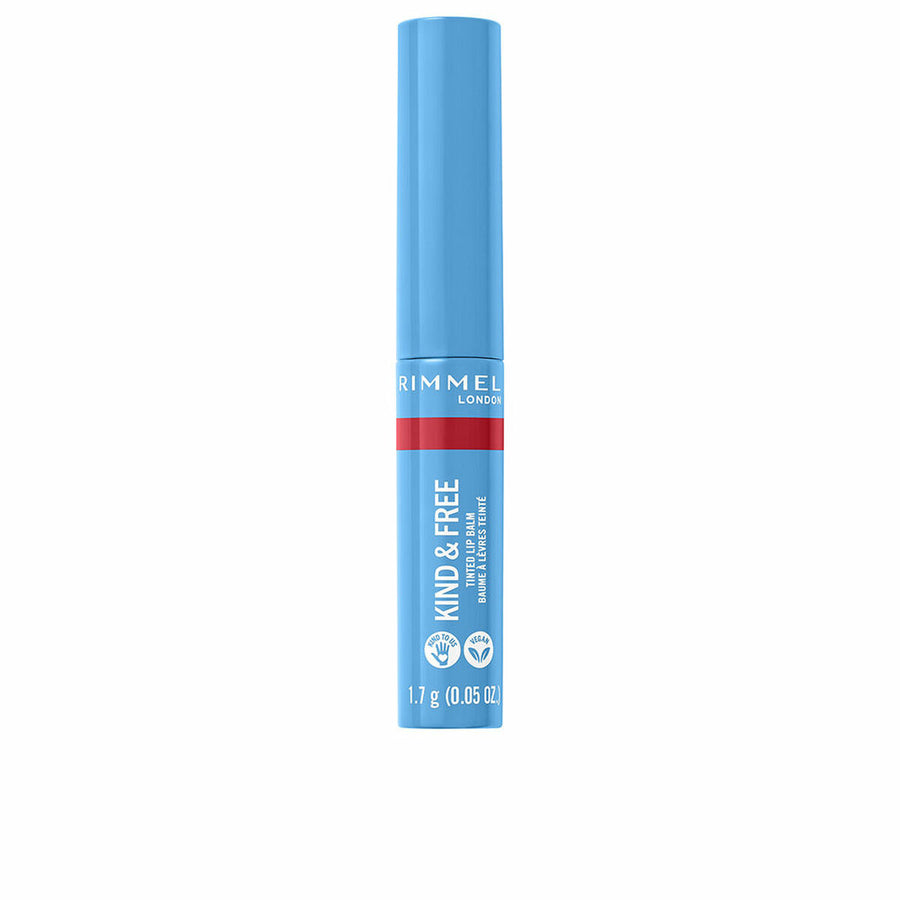 Bálsamo Labial com Cor Rimmel London Kind & Free Nº 005-turbo red (1,7 g)-0