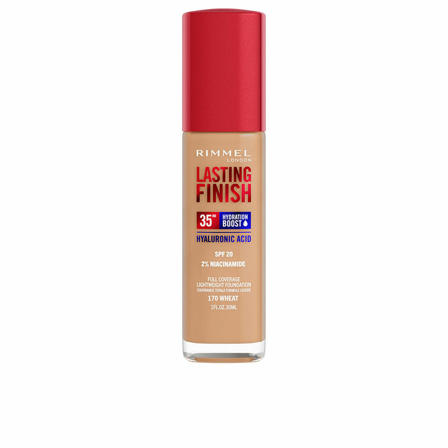 Base de Maquilhagem Fluida Rimmel London Lasting Finish Nº 200 Soft Beige Spf 20 30 ml-0