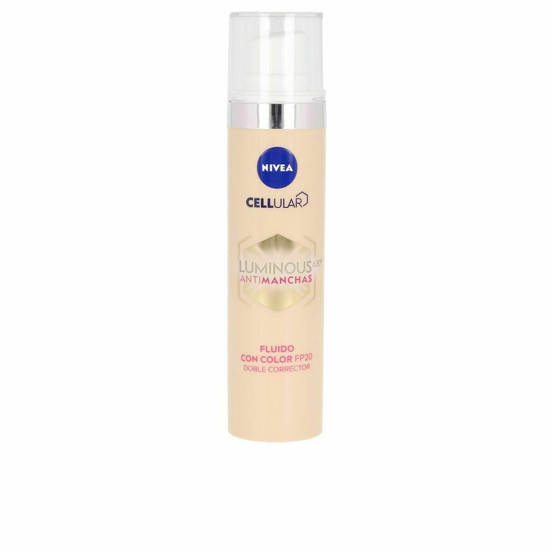 Cremă Hidratantă cu Culoare Nivea Luminous Antimanchas Spf 20 40 ml-0