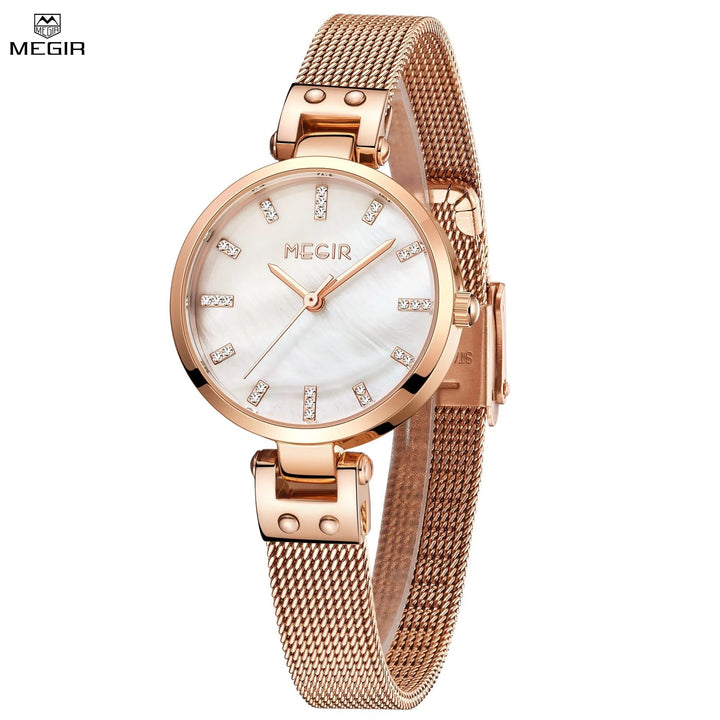 MEGIR Watches for Women Top Brand Fashion Ladies Wristwatch Waterproof Female Quartz Luxury Watch Montre Femme-3