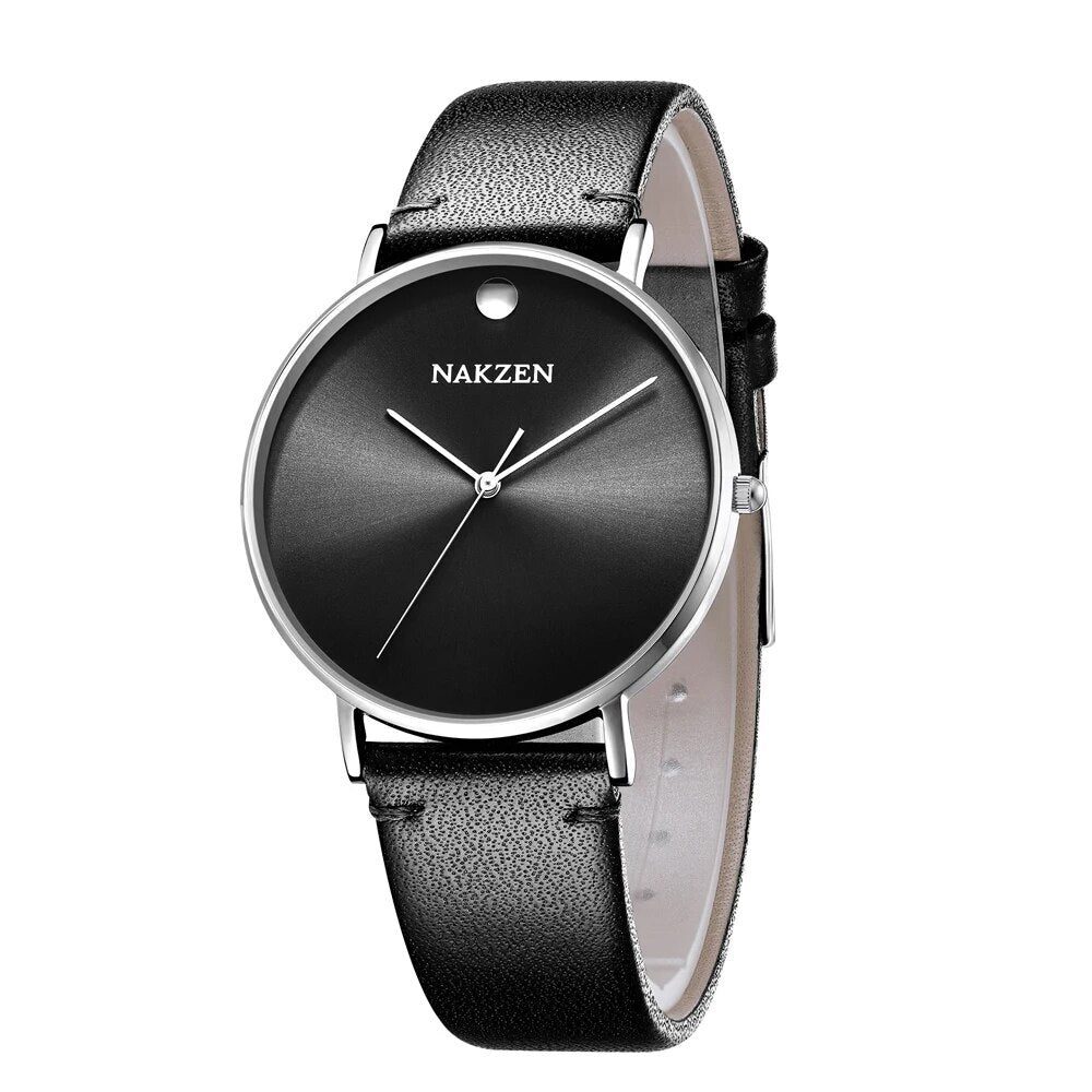 NAKZEN 2020 New Men's Watches Top Brand Luxury Quartz Watch Men Leather Waterproof Cool Watch Man Clocks Relogio Masculino-9