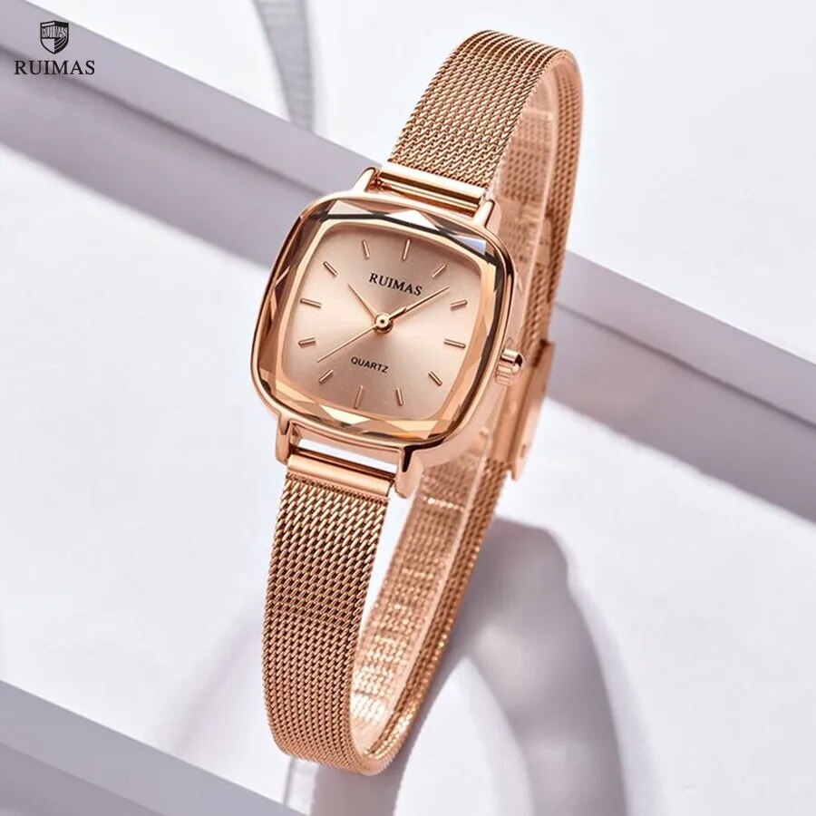 RUIMAS Ladies Watch Bracelet Brand Luxury Women Watches Waterproof Quartz Female Watches Fashion Casual Wrist Watch Clock 571-2