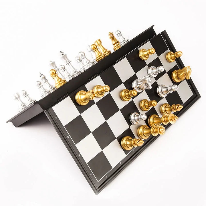 Medieval Chess Set With High Quality Chessboard