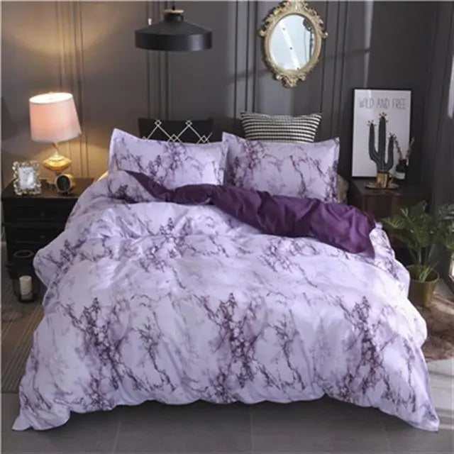 Marble Duvet Cover Bedding Sets