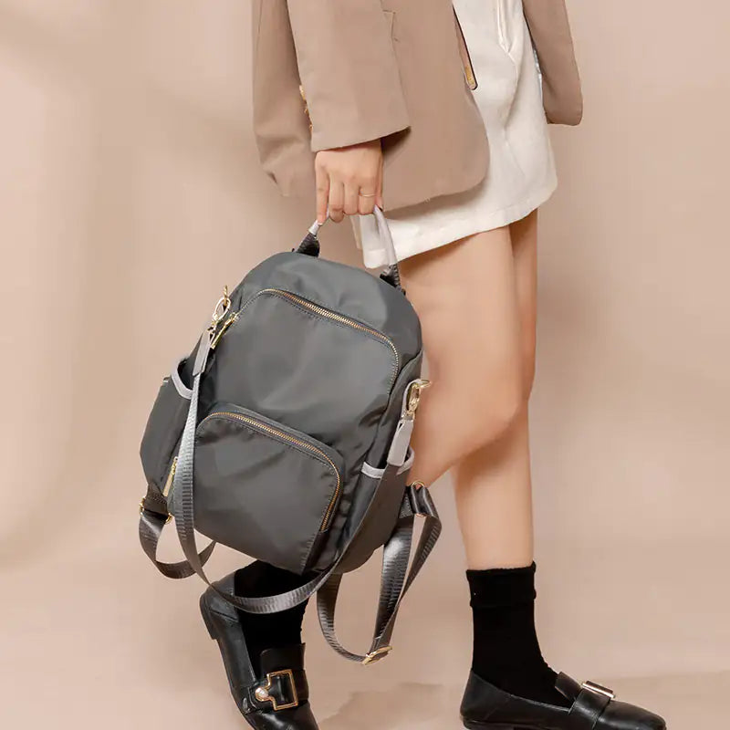 Diebstahlsicherer Oxford-Rucksack im koreanischen Stil