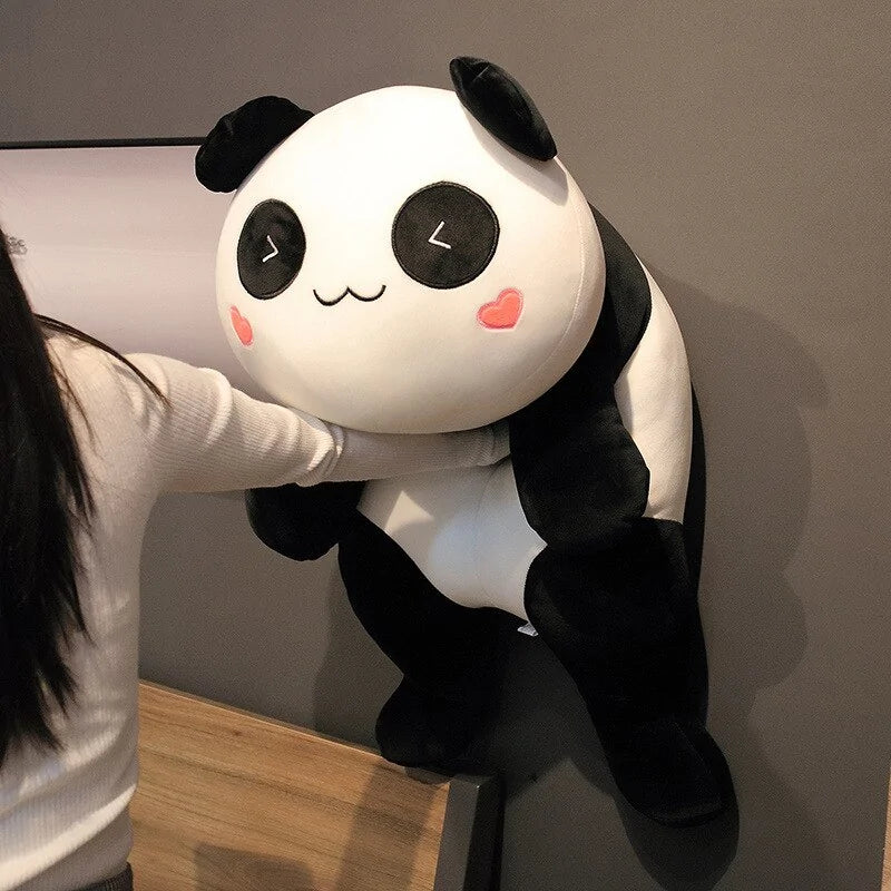 Big panda stuffed toy on sale