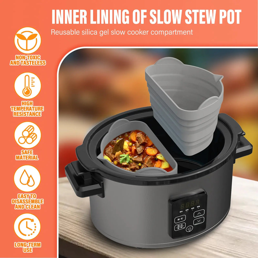 Crockpockets Slow Cooker Trenneinlage