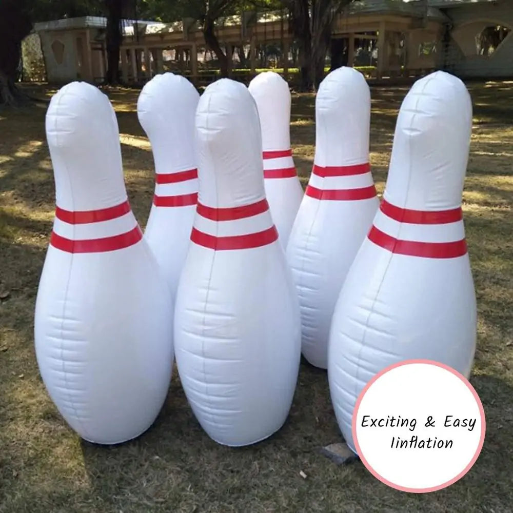 Riesiges aufblasbares Bowling-Set für Kinder