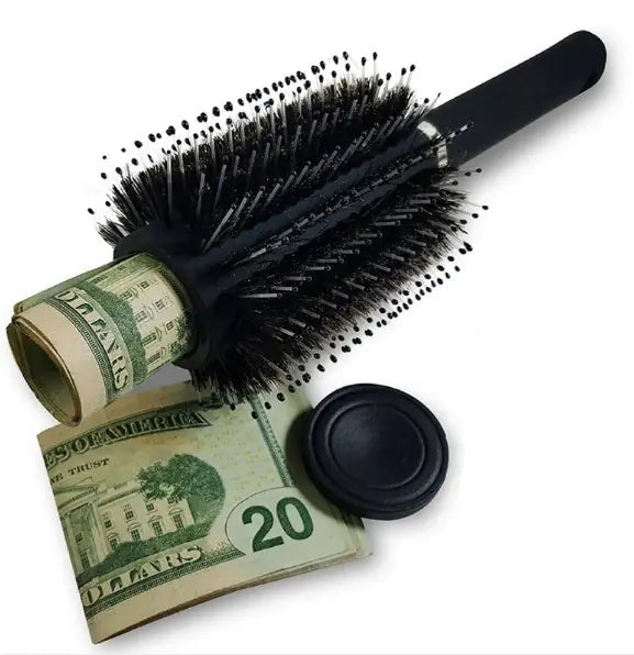 Hair Brush Comb w/Safe Hidden Compartment