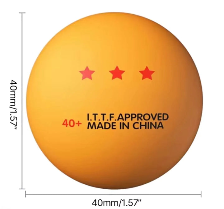 10 Pc 3 star Ping pong Balls