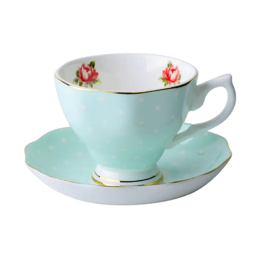 Kaffeetassen-Set aus Bone China