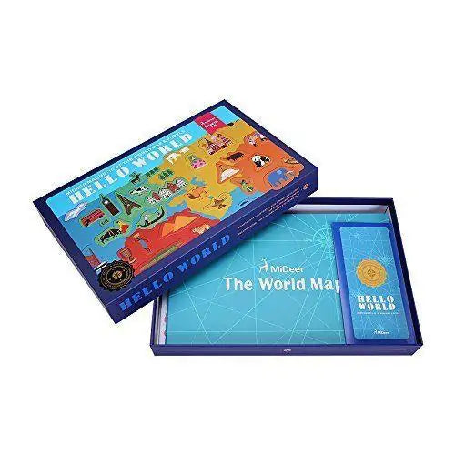 Hello World! Magnetic World Map