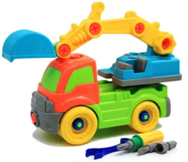 Build Your Own Toy Construction Vehicles