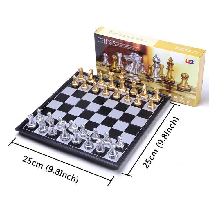 Medieval Chess Set With High Quality Chessboard