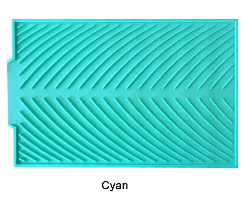 Große Abtropfmatte aus Silikon