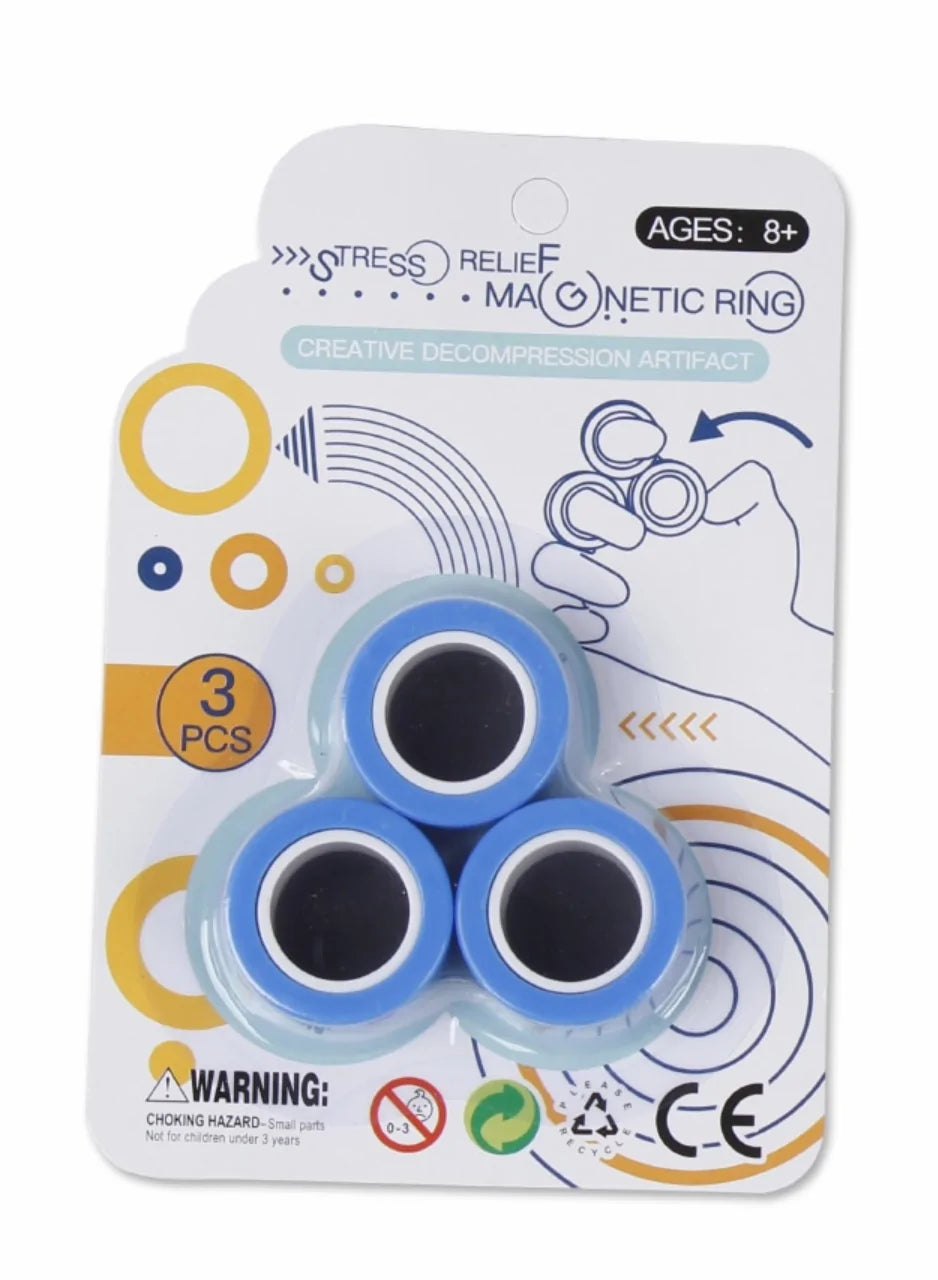 Magnetisches Fingerringe-Set