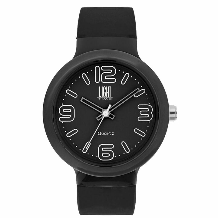 Unisex Watch Light Time EUROPE Black (Ø 40 mm)-0