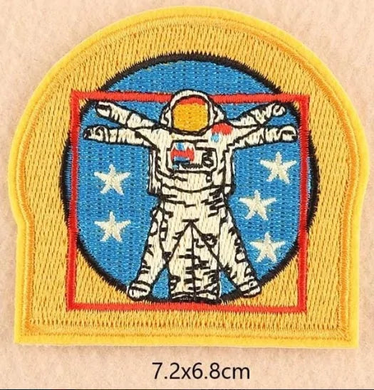 NASA Embroidered Heat Patch