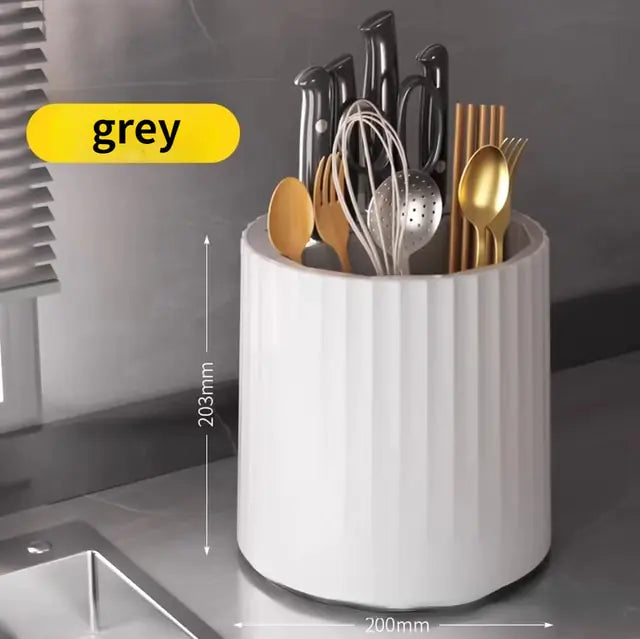 Cutlery Drain Rack Organizer