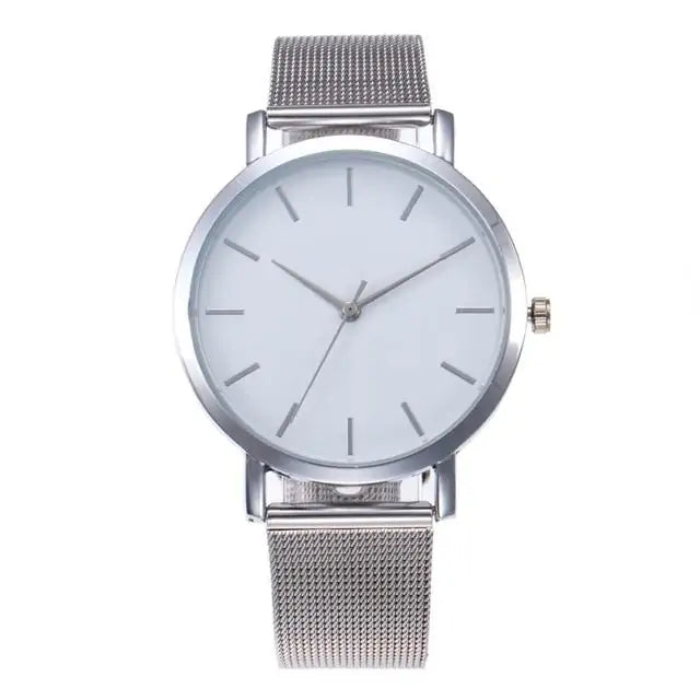 Minimalist Mesh Belt Men's Quartz Watch