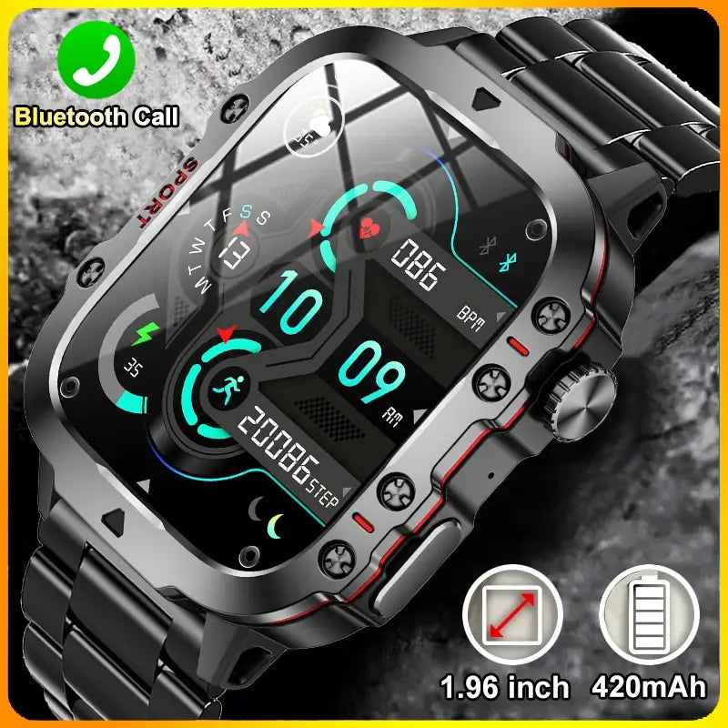 Militärische Smartwatch für Männer