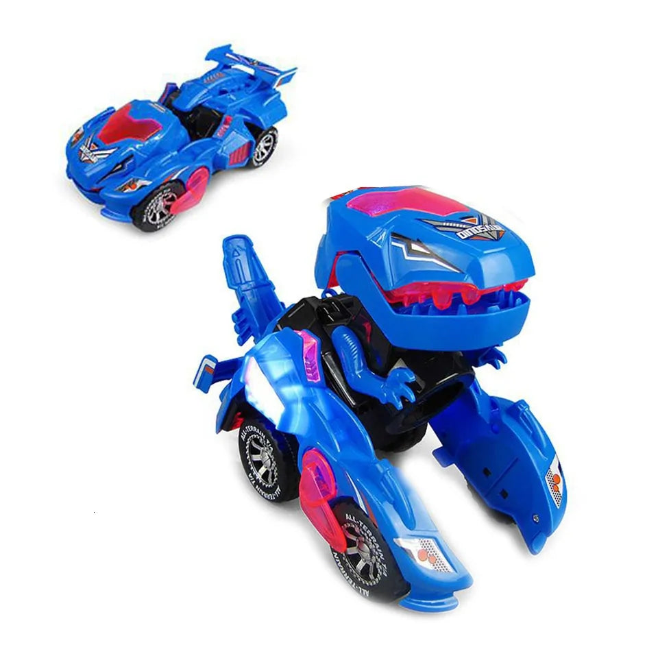 Transforming Electric Dinosaur Car