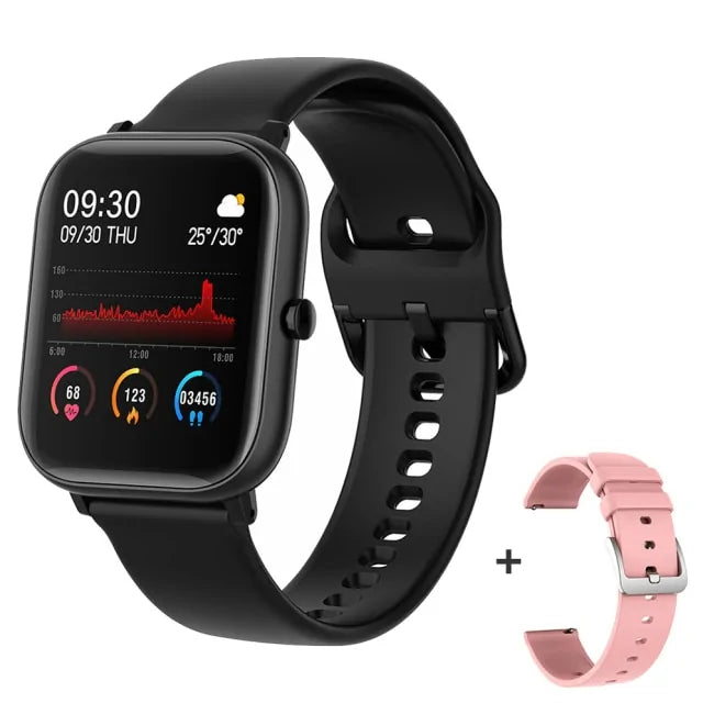 Herren-Smartwatch mit Full-Touch-Multisportmodus