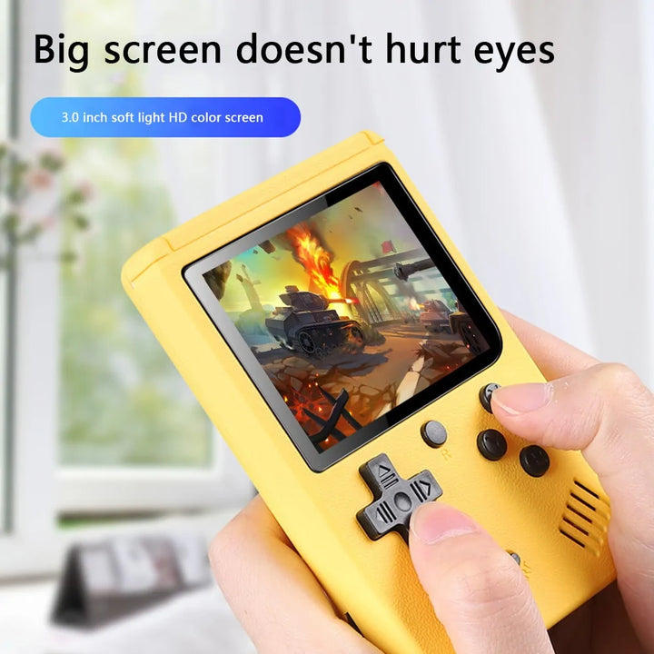 ALLOYSEED 500 Games Retro Handheld Console: Portable Gaming for Kids