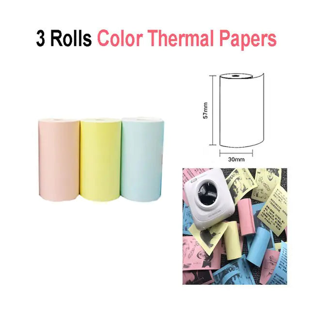 Peripage Thermopapier: Aufklebervielfalt