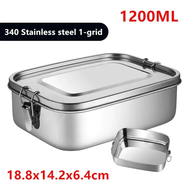 Stainless Steel Square Lunch Box