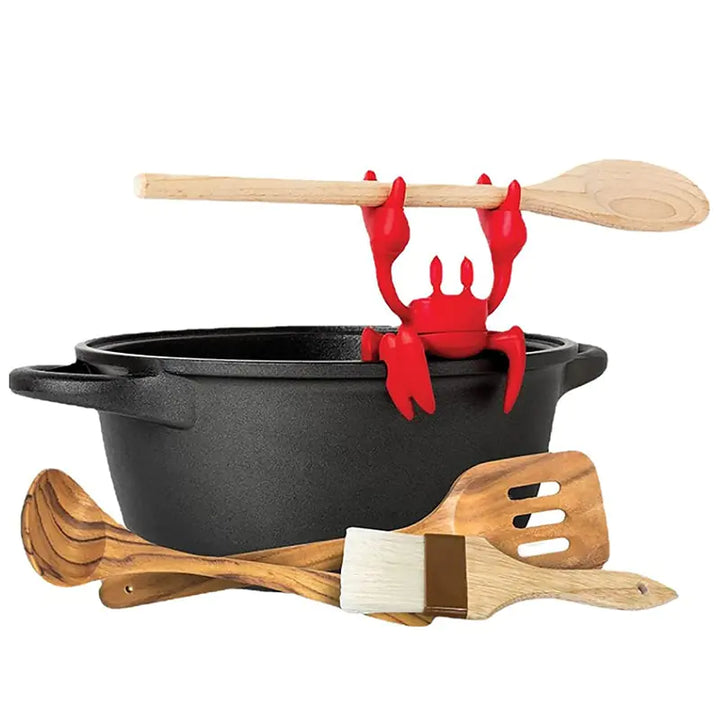 Red Crab Heatproof  Spoon Holder