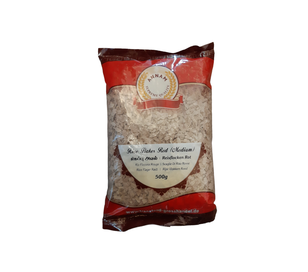 Annam Rice Flakes Red Medium - 500g