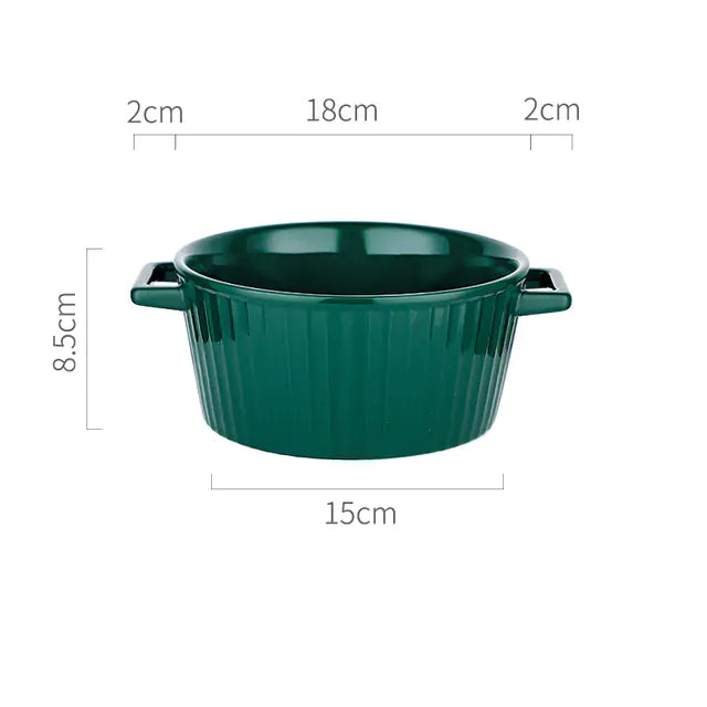 Modern Minimalist Ceramic Rice Bowl Tableware