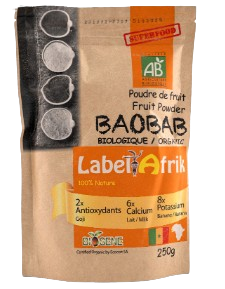 Label Afrik Baobab Bio 250g