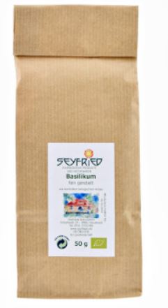 Seyfrieds | Basilikum bio | fein gerebelt 50g