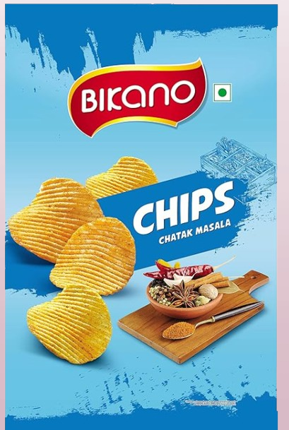 Bikano Chips Chatak Masala - 60g